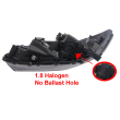 Head Light (1.8 Halogen) (TYC Taiwan) Head Light (1.8 Halogen) (TYC Taiwan)