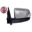 Side Door Mirror (Chrome, With Lamp, With Auto Flip) Side Door Mirror (Chrome, With Lamp, With Auto Flip)