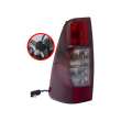 Tail Light  (Smoke Red) (China)
