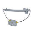 Door Window Regulator Front (No Motor)