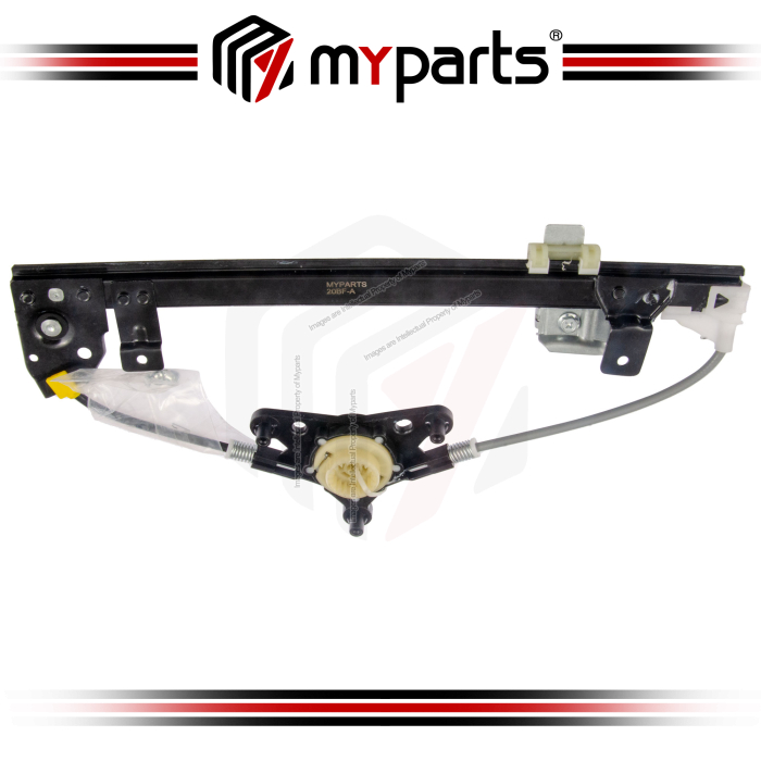 Myparts Fits Mercedes Benz B-class W246 2011-2018 REAR (No Motor) Power Electric Window Gear Regulator | LH Left Hand (Passenger Side)