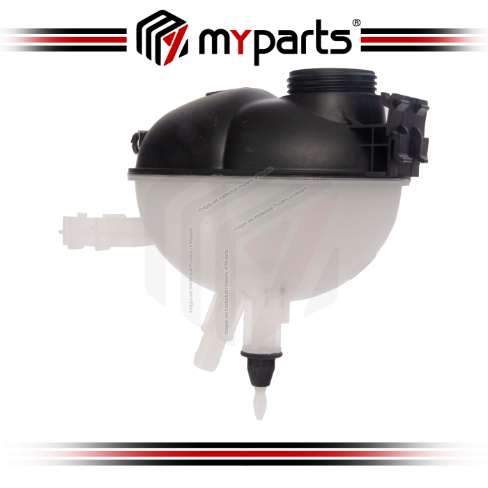 Myparts Mercedes Benz C Class W204 2007-2014 (Without Cap) Radiator Tank Spare Expension Overflow Bot | 1 Unit