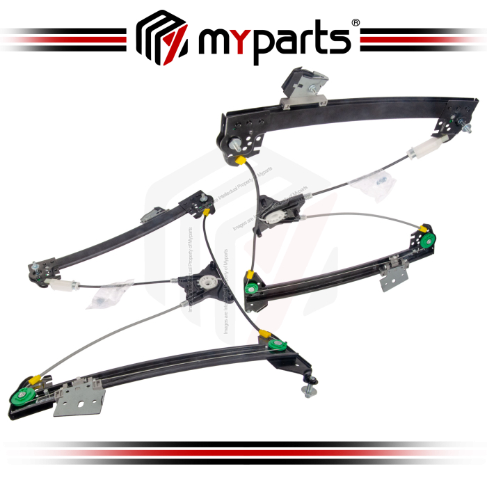 Myparts Fits Benz CLS-Class C218 2011-2017 FRONT Power Window Gear Regulator Door (No Motor) | Set LH Left Hand Side + RH Right Hand Side