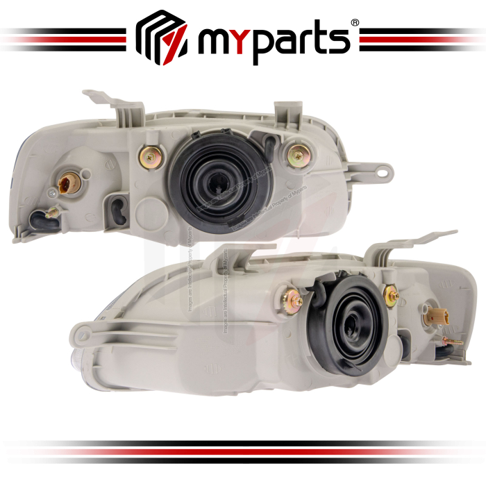Myparts Fits Chevrolet Aveo 2003-2005 Headlamp Head Lamp Front Headlight Head Light |  Set LH Left Hand Side + RH Right Hand Side