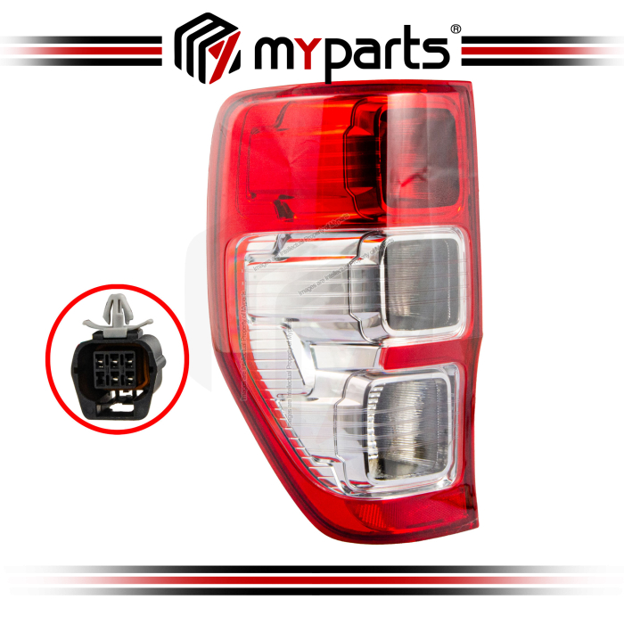 Myparts Ford Ranger Ute PX 2011-2022 XL XLS XLT | Taillight Tail Light Rear Lamp | LH LHS Left Hand (Passenger)