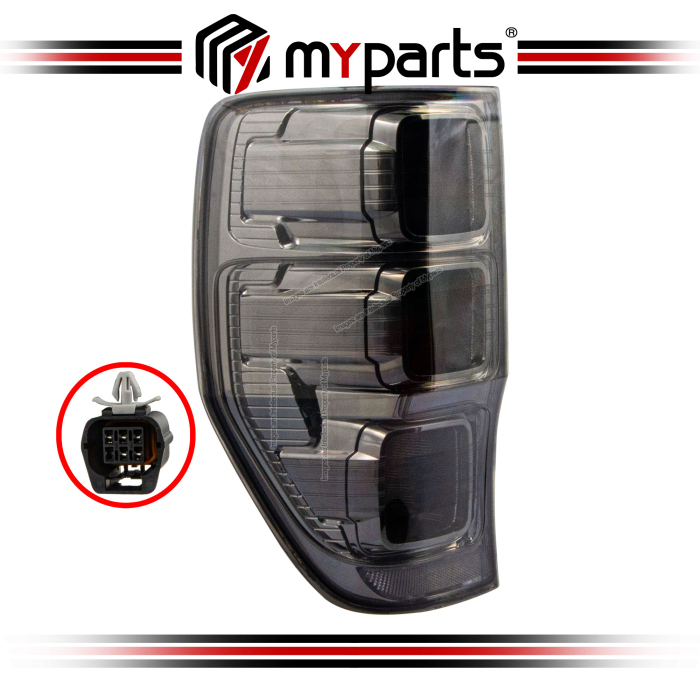 Myparts Ford Ranger Ute PX 2011-2022 XL XLS XLT | Taillight Tail Light Rear Lamp | LH LHS Left Hand (Passenger)