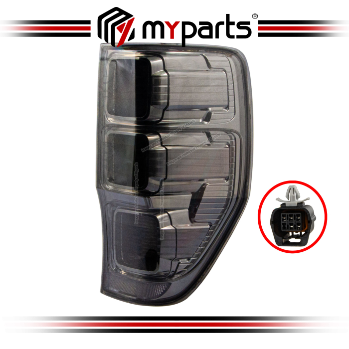 Myparts Ford Ranger Ute PX 2011-2022 XL XLS XLT | Taillight Tail Light Rear Lamp | RH RHS Right Hand (Driver)