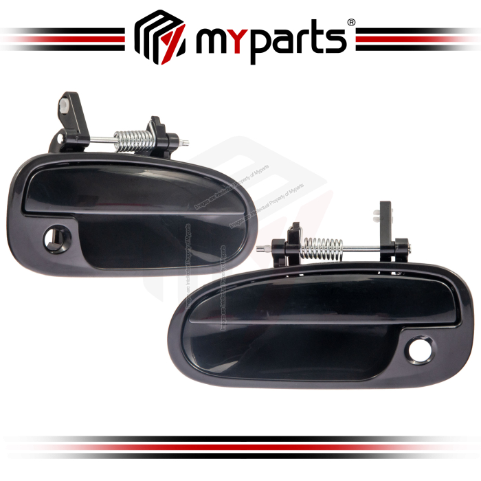 Myparts Fits Honda Civic EK S04 SO4 Pre-Facelift 1995-1998 | FRONT Door Handle Outer Front | Set LH Left Side + RH Right Side