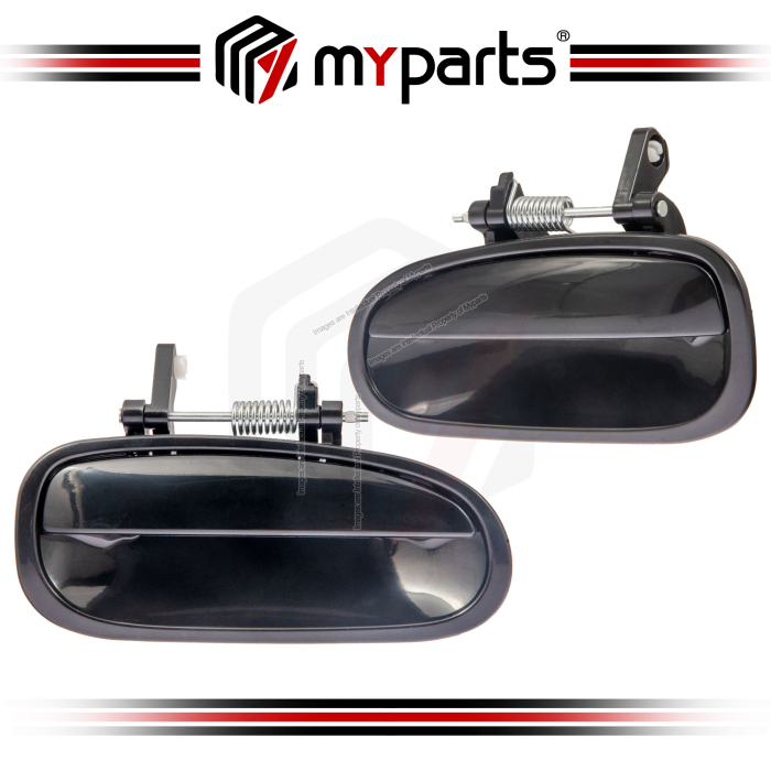 Myparts Fits Honda Civic EK S04 SO4 Pre-Facelift 1995-1998 | REAR Door Handle Outer Front | Set LH Left Side + RH Right Side