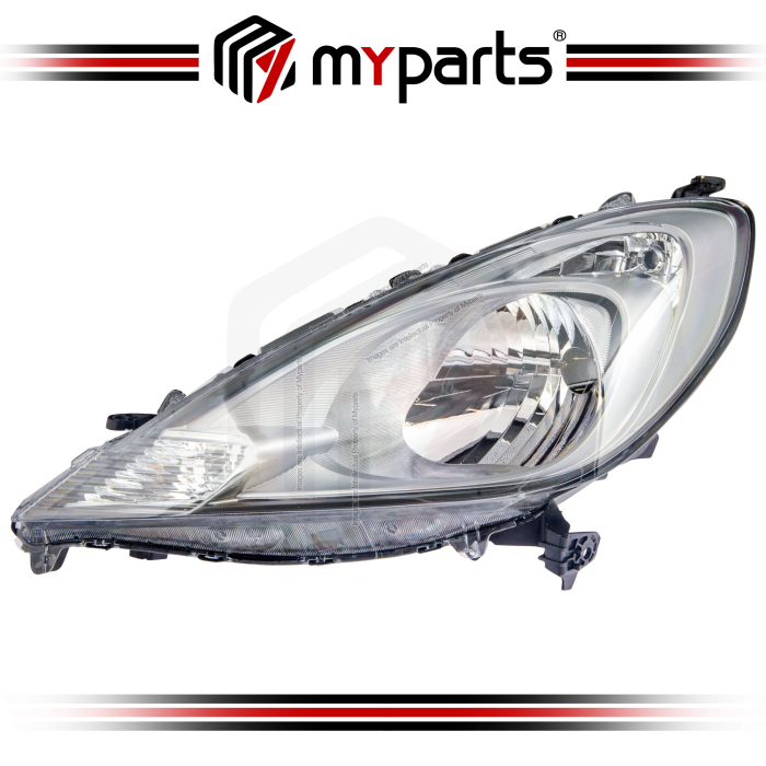 Myparts Fits Honda Jazz GE6 / GE8 Series 2011-2014 | Headlight Head Light Front Lamp TFO | LH LHS Left Hand (Passenger Side)