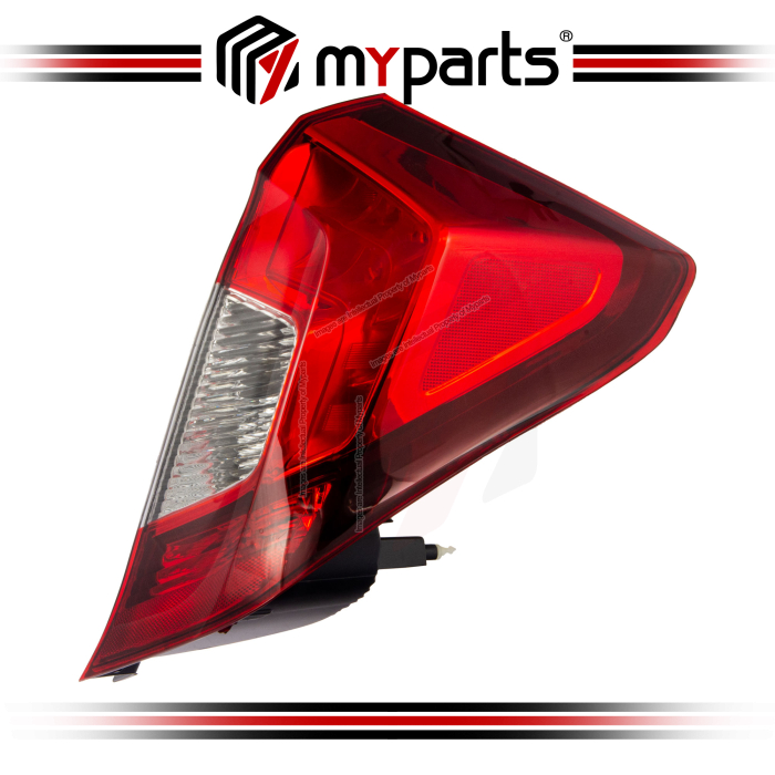 Myparts Fits Honda Jazz GK T5A 2014-2021 (Clear) Taillamp lamp Taillight Tail Light Rear | RH Right Hand (Driver Side)