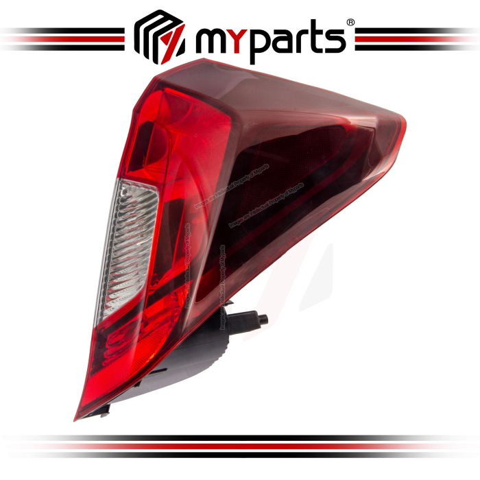 Myparts Fits Honda Jazz GK T5A 2014-2021 (Smoke) Taillamp lamp Taillight Tail Light Rear | RH Right Hand (Driver Side)