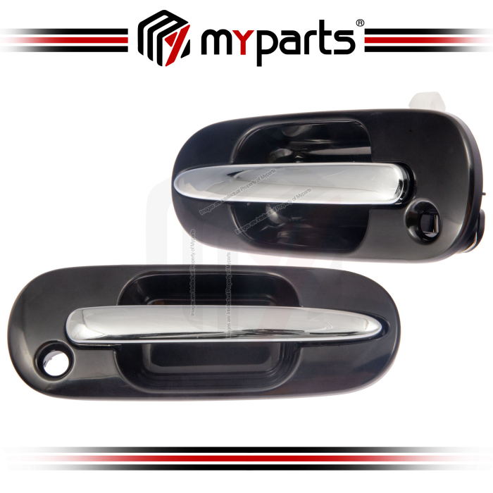 Myparts Fits Honda CRV CR-V RD Series 1 & 2 1996-2001 | FRONT Door Handle Outer Front | Set LH Left Side + RH Right Side