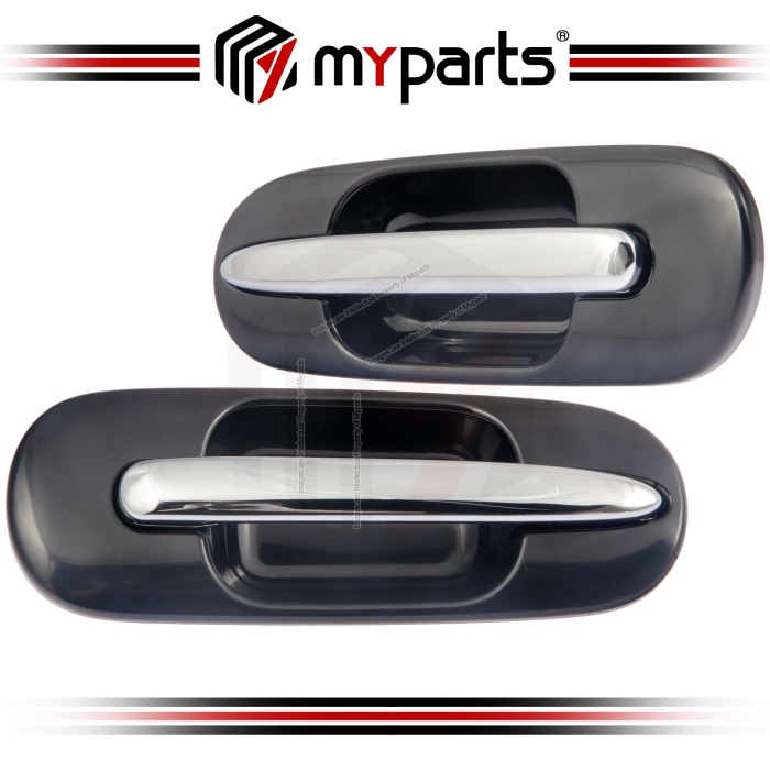 Myparts Fits Honda CRV CR-V RD Series 1 & 2 1996-2001 | REAR Door Handle Outer Front | Set LH Left Side + RH Right Side