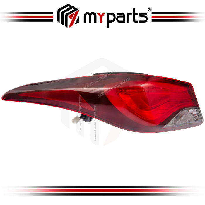 Myparts Fits Hyundai Fits Elantra 2014-2015 Outer Tail Lamp Tail Light Taillamp Taillight Rear | LH Left Hand (Passenger Side)