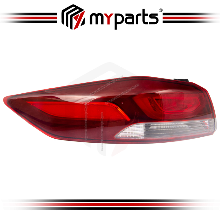 Myparts Fits Hyundai Elantra 2.0 2016-2018 Outer (LED) Tail Lamp Taillamp Tail Light Taillight Rear | LH Left Hand (Passenger Side)