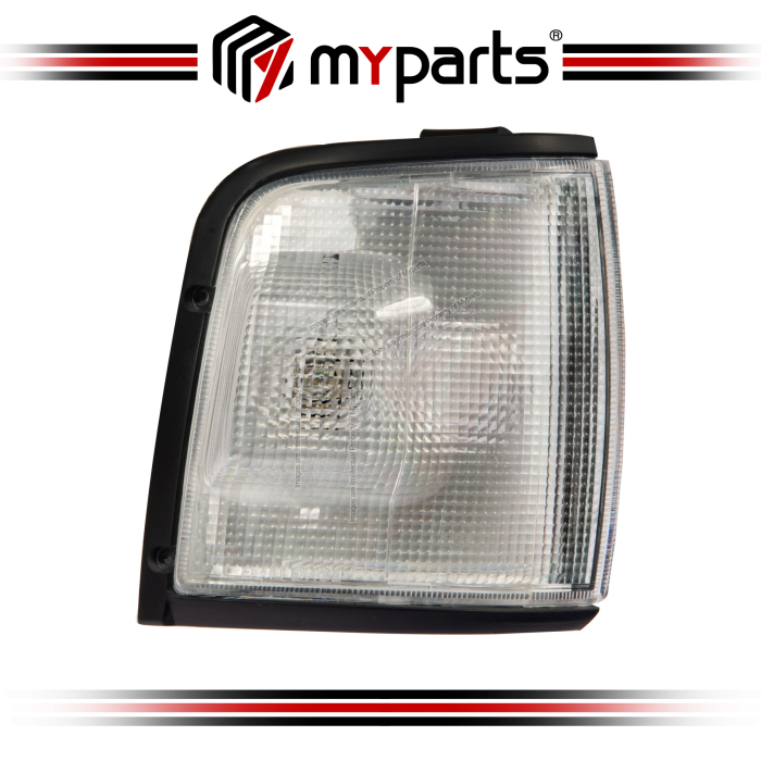 Myparts Fits Invader Rodeo TFR 1988-1997| (Clear Lens) Corner Light Turn Indicator Lamp | RH RHS Right Hand (Driver Side)