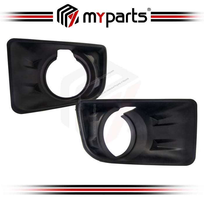 Myparts Fits Isuzu DMAX RT 2013-2016 Fog Lamp Cover (With Fog Lamp Hole) | Set LH Left Hand Side + RH Right Hand Side