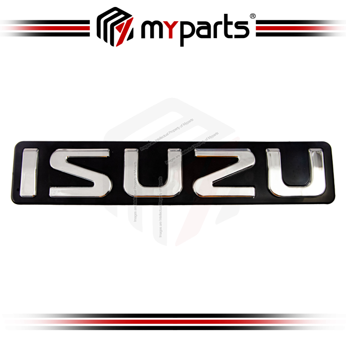 Myparts Isuzu DMax V-Cross RT 2013-2020 (Chrome) Front Logo Emblem Grille Badge | 1 Unit