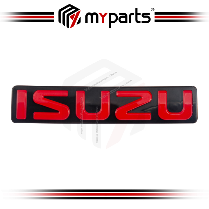 Myparts Isuzu DMax V-Cross RT 2013-2020 (Chrome) Front Logo Emblem Grille Badge | 1 Unit