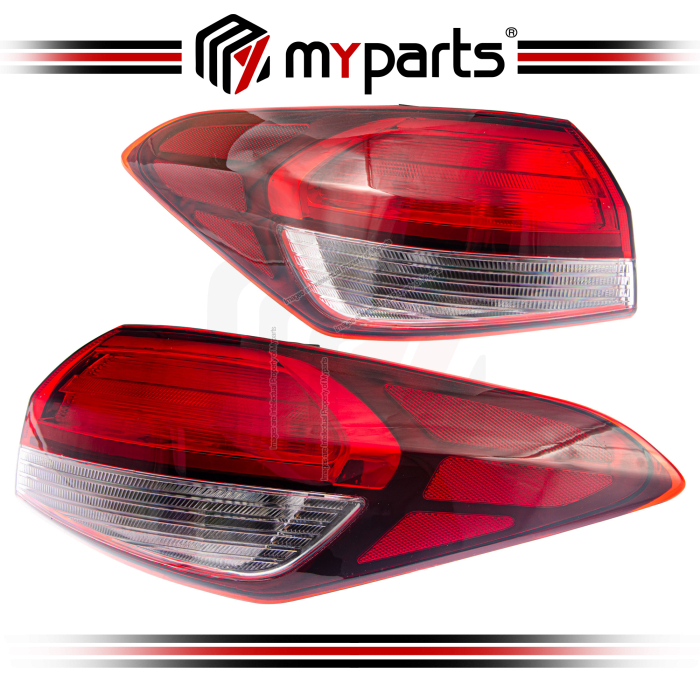 Myparts Fits Kia Cerato YD Series 2016-2019 Taillamp Tail Lamp Rear (LED Spec) Taillight Tail Light | Set LH Left Hand Side + RH Right Hand Side