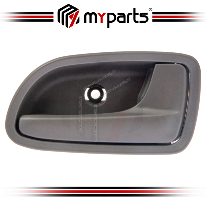 Myparts Fits Kia Rio DC 2003-2005 | REAR Inner Interior Door Handle (Grey) | RH Right Hand (Driver Side)