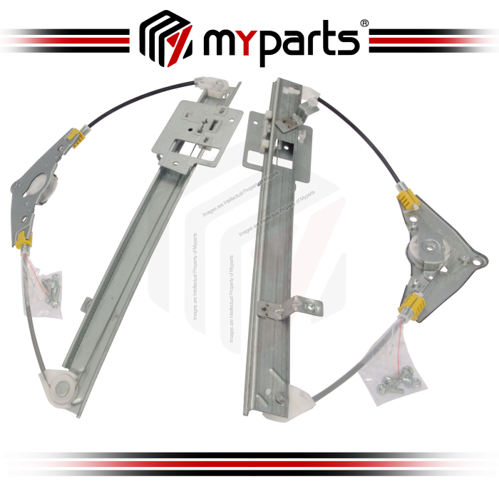 Myparts Fits Kia Sorento XM Series 2009-2015 REAR Power Window Gear Regulator Door (No Motor) | Set LH Left Hand Side + RH Right Hand Side