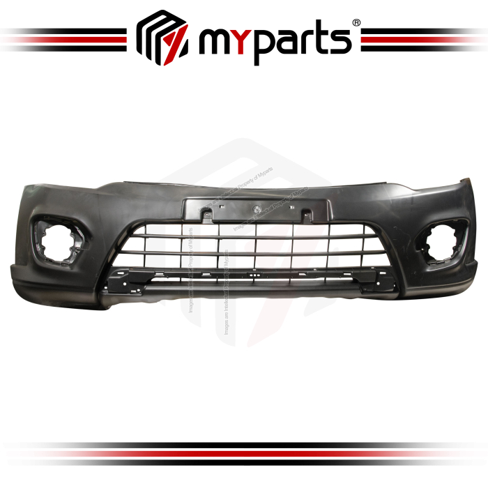 Myparts Mitsubishi Pajero Sport PB KG KH 2013-2015 Facelift (Black) Front Bumper | 1 Unit