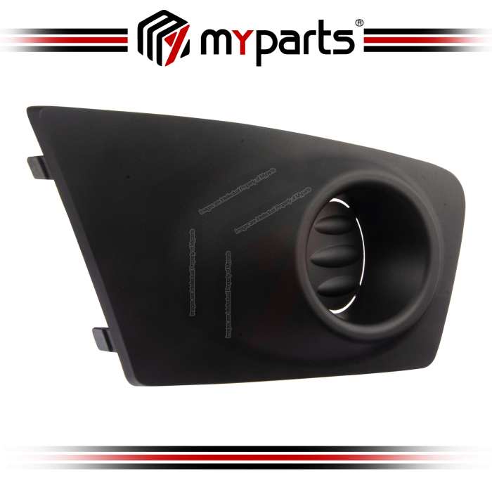 Myparts Fits Mitsubishi Triton L200 ML KA KB 2009-2015 Fog Lamp Cover (No Fog Lamp Hole) | RH Right Hand (Driver Side)