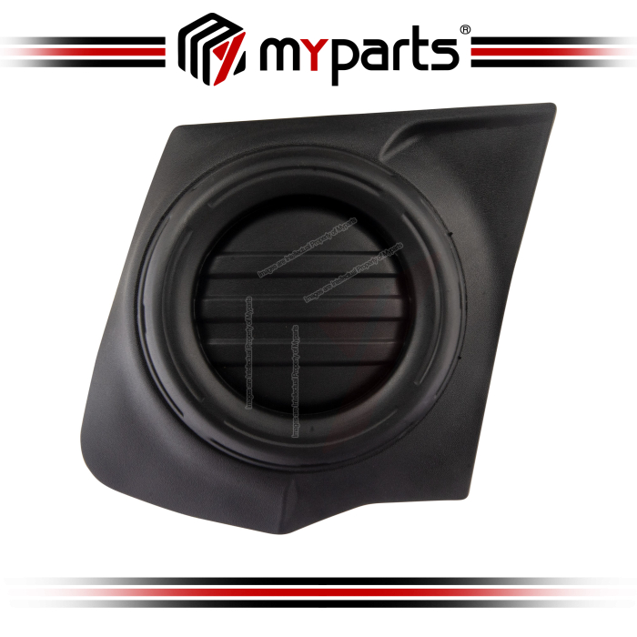 Myparts Fits Mitsubishi Triton MQ KJ KK KL 2015-2018 Fog Lamp Cover (No Fog Lamp Hole) | RH Right Hand (Driver Side)