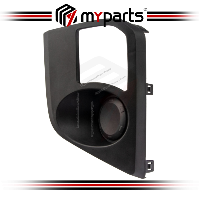 Myparts Fits Mitsubishi Triton MQ KJ KK KL 2019-2023 (No Fog Lamp Hole) Fog Lamp Cover | LH Left Hand (Passenger Side)