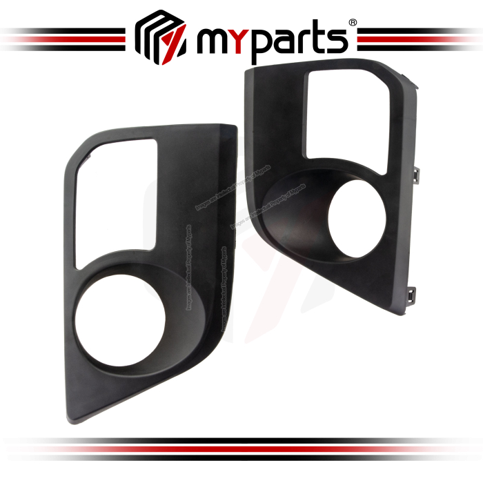 Myparts Fits Mitsubishi Triton MQ KJ KK KL 2019-2023 (No Fog Lamp Type) Fog Lamp Cover | Set LH Left Hand Side + RH Right Hand Side