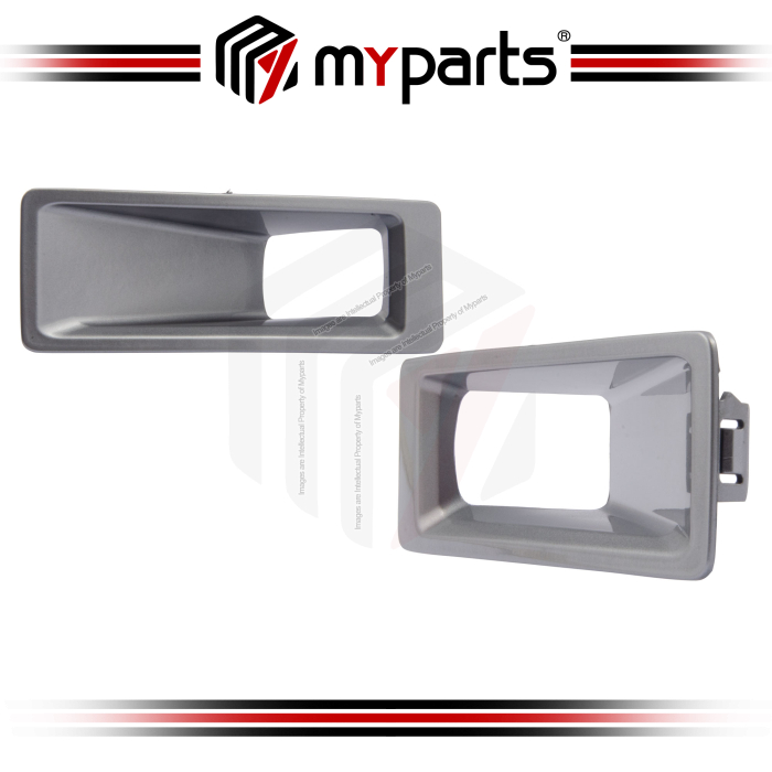 Myparts Mitsubishi Triton LC MV 2023-On | (High Spec) Fog Lamp Cover | Pair LH Left (Passenger Side) + RH Right (Driver Side)