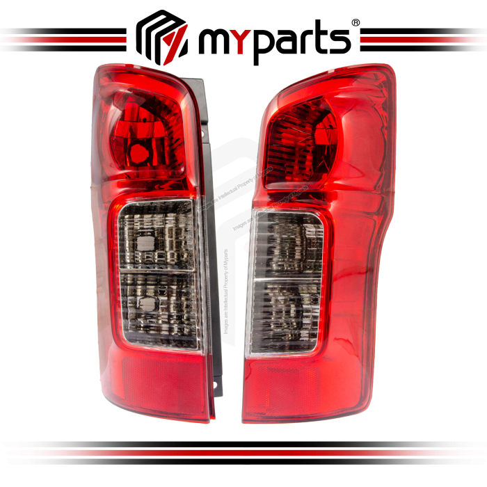 Myparts Fits Nissan NV350 Urvan E26 Pre-Facelift 2013-2017 | Taillight Tail Light Tail Rear Lamp | Pair of LH Left Hand + RH Right Hand