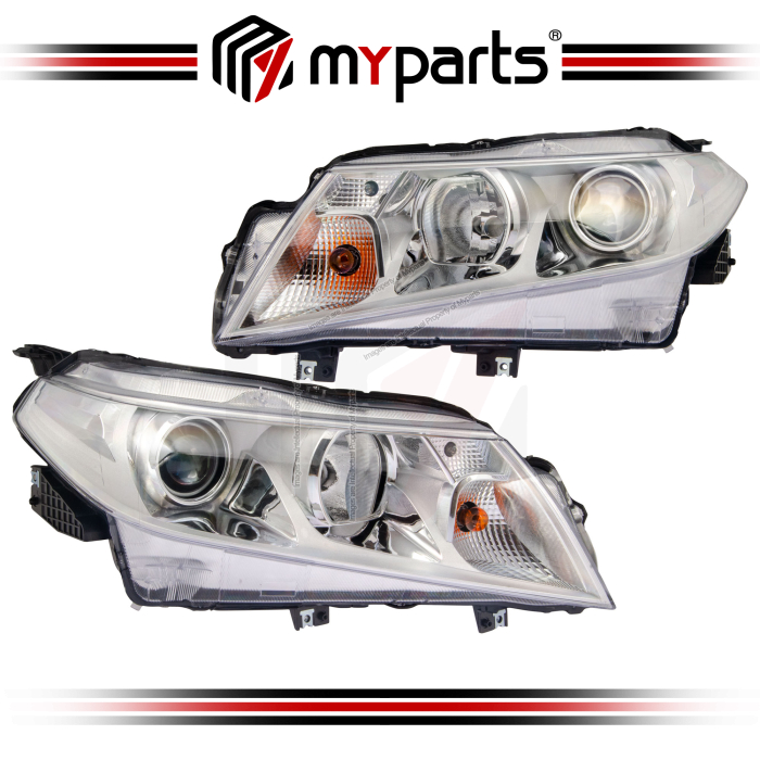 Myparts Fits Suzuki Grand Vitara 2015-2018 Headlamp Head Lamp Front Headlight Head Light | Set LH Left Hand Side + RH Right Hand Side