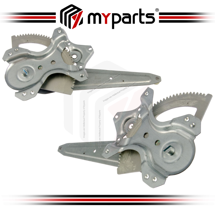 Myparts Fits Suzuki Grand Vitara 2015-2018 | REAR Electric Power Door Window Regulator (No Motor) | Set of LH Left Hand + RH Right Hand