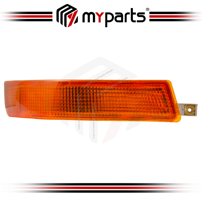 Myparts Fits Toyota Corolla AE100 AE101 EE100 1992-1995 (Amber) Front Bumper Bar Lamp Turn Indicator Flasher Light | RH RHS Right Hand (Driver Side)