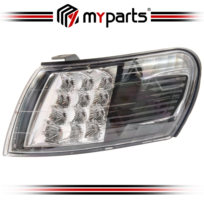 Myparts Toyota Corolla AE100 AE101 EE100 1992-1995 (Crystal LED Smoke) Signal Corner Lamp Light Lampu Depan | LH LHS Left Hand Kiri (Passenger Side)