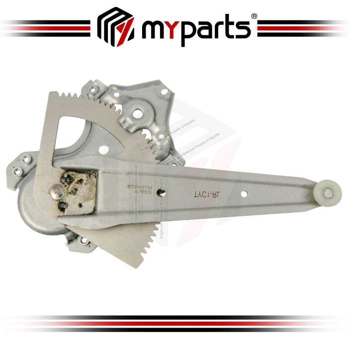 Myparts Fits Toyota C-HR 2016-2021 REAR Power Window Gear Regulator Door (No Motor) | RH Right Hand (Driver Side)