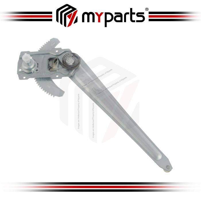 Myparts Fits Toyota Landcruiser J70 LJ70 HZJ75 1985-2007 | FRONT Manual Door Window Regulator| RH RHS Right Hand (Driver Side)