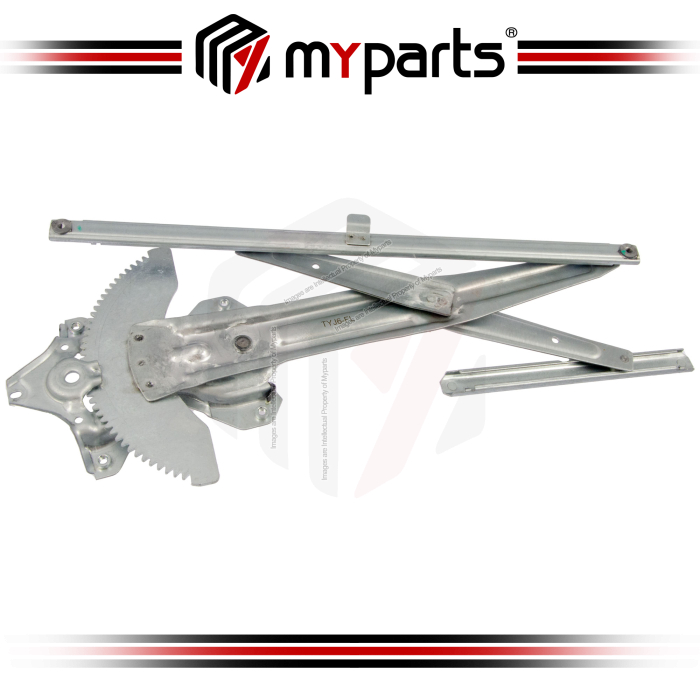 Myparts Fits Toyota Landcruiser 100 Series 1998-2007 | (No Motor) Power Electric Window Gear Regulator | LH Left Hand (Passenger Side)