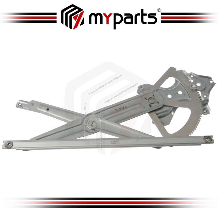 Myparts Fits Toyota Vios NCP42 Sedan 2002-2007 | FRONT Electric Power Door Window Regulator (No Motor) | LH LHS Left Hand (Passenger Side)