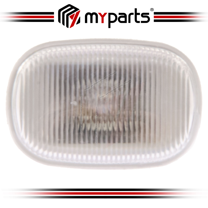 Myparts Fits Toyota Harrier ACU10 ACU30 1997-2012 (White) Side Fender Singal Lamp Marker Indicator | LH Left Hand Side = RH Right Hand Side