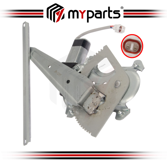Myparts Toyota RAV4 RAV-4 SXA11 1994-2000 | REAR (With 2Pins Motor) Power Electric Window Gear Regulator | RH Right Hand (Driver Side)