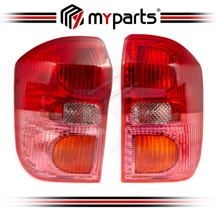 Myparts Toyota RAV4 RAV-4 ACA20 2000-2003 Taillamp Taillight Rear Tail Lamp Tail Light | Set LH Left Hand Side + RH Right Hand Side