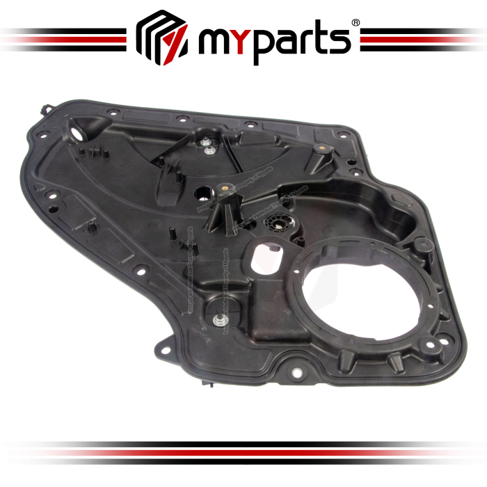 Myparts Volkswagen Golf MK6 2008-2013 REAR Power Window Gear Regulator Door (No Motor) | LH Left Hand (Passenger Side)
