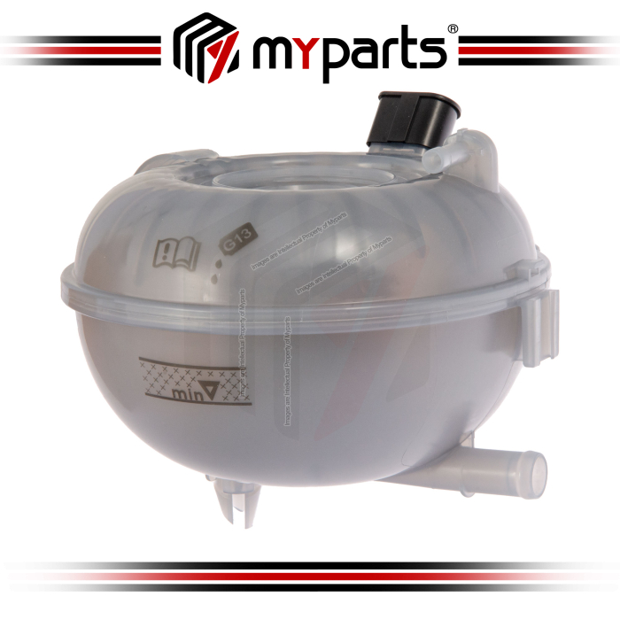 Myparts Volkswagen VW Golf MK7 MK7.5 2013-2020 (Without Cap) Radiator Tank Spare Expension Overflow Bottle | 1 Unit