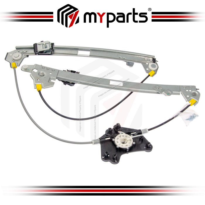 Myparts Volkswagen VW Jetta 1B 2010-2018 | FRONT (No Motor) Electric Power Window Gear Regulator Door | LH Left Hand (Passenger Side)