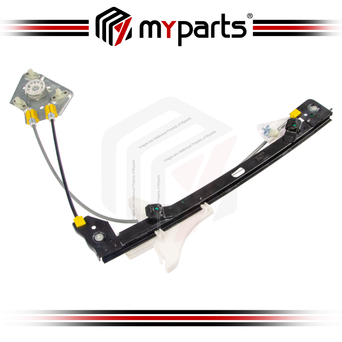 Myparts Volkswagen VW Jetta 1B 2010-2018 | FRONT (No Motor) Electric Power Window Gear Regulator Door | LH Left Hand (Passenger Side)