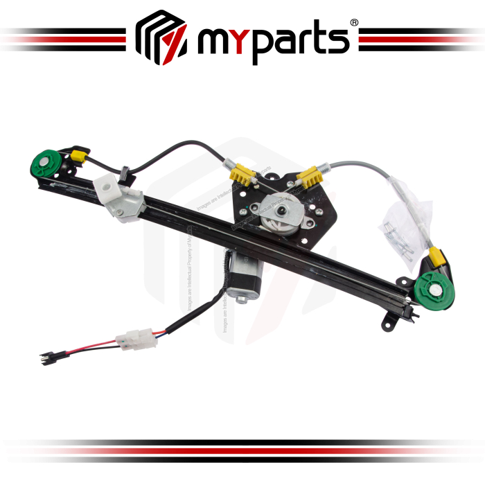 Myparts Fits Mercedes E Class W210 1996-2002 | REAR Electric Power Door Window Regulator (With Motor) | RH RHS Right Hand (Driver Side)